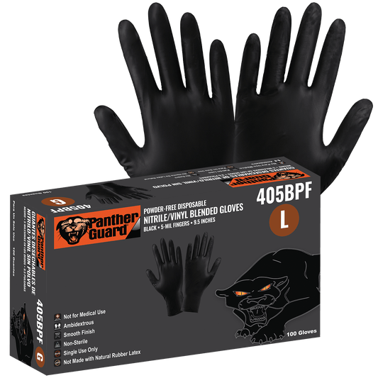 Nitrile / Vinyl Blended Gloves 405BPF-S (Case of 10 Box)