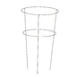 Panacea 30 in. H X 18 in. W Gray Steel Peony Cage