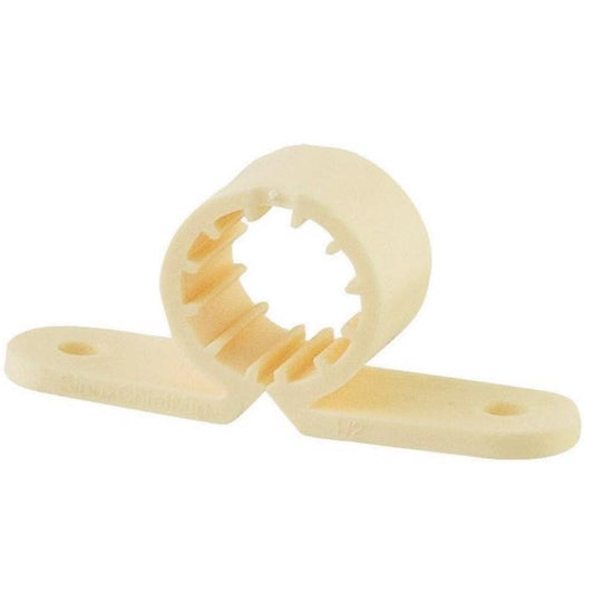 Sioux Chief EZGlide 1/2 in. Natural Plastic Pipe Clamps
