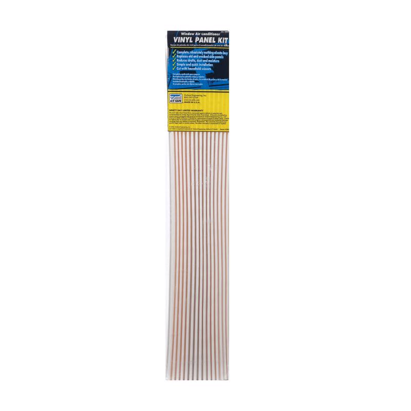 AC-Safe Window Air Conditioner Vinyl Panel Replacement Kit 12 in. W X 21 in. H White