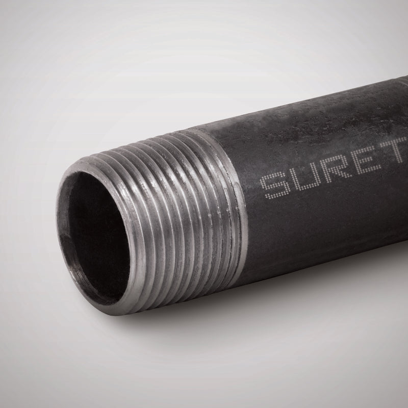 United Pipe & Steel Domestic 1/2 in. D X 10 ft. L Black Steel Pipe