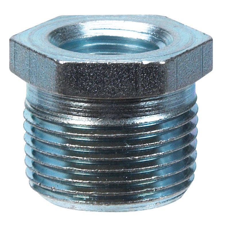 Billco Corporation 3/4 in. MPT X 1/4 in. D MPT Galvanized Hex Bushing