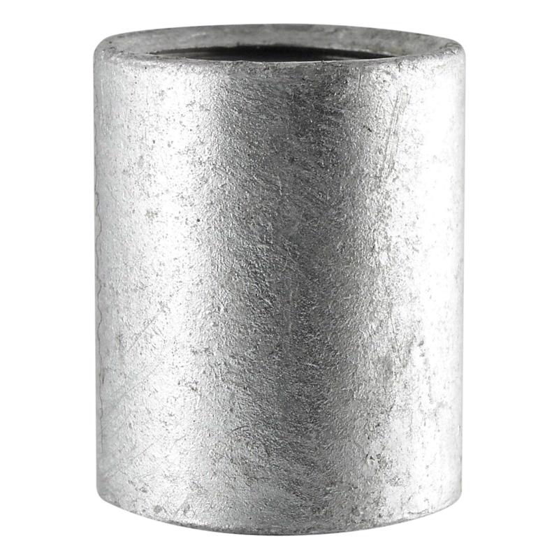 STZ Industries 1 in. FIP each X 1 in. D FIP Galvanized Steel Coupling