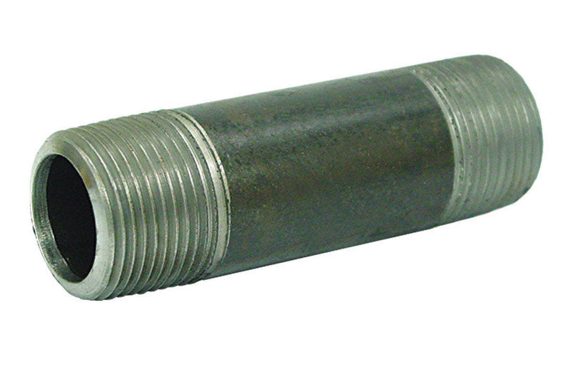 Anvil Beck 1 in. MPT Black Steel 5-1/2 in. L Nipple