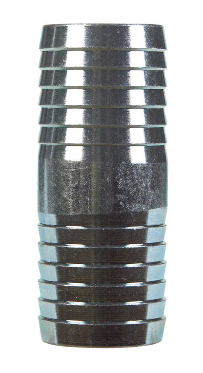 STZ Industries 1-1/2 in. Barb X 1-1/2 in. Barb Galvanized Coupling