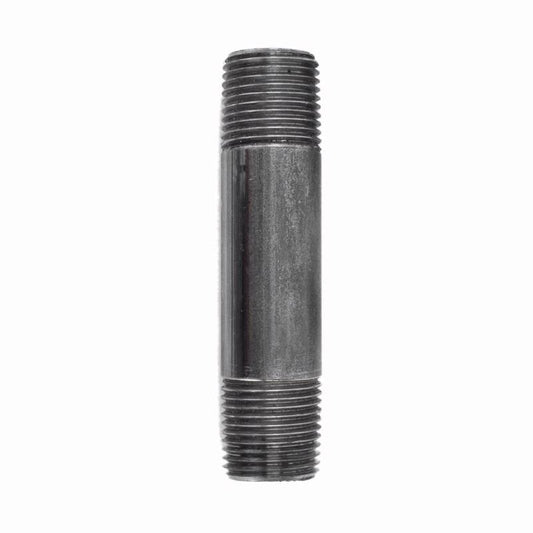STZ Industries 1/8 in. MIP each X 1/8 in. D MIP Black Steel 3-1/2 in. L Nipple