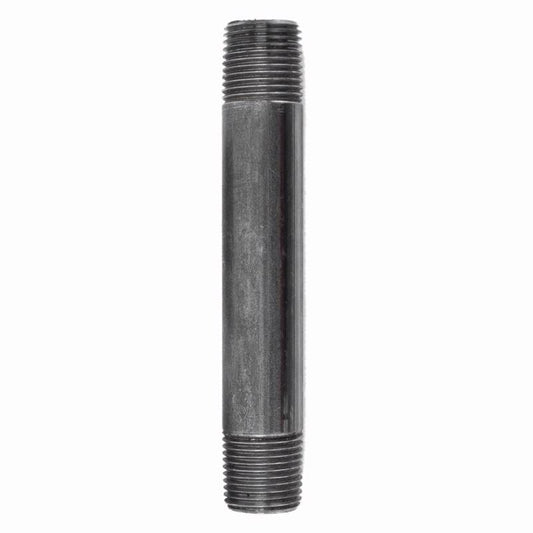 STZ Industries 1/8 in. MIP each X 1/8 in. D MIP Black Steel 5 in. L Nipple