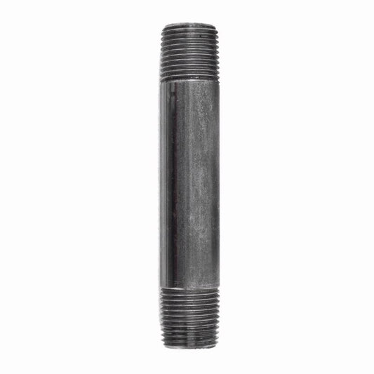 STZ Industries 1/4 in. MIP each X 1/4 in. D MIP Black Steel 4-1/2 in. L Nipple