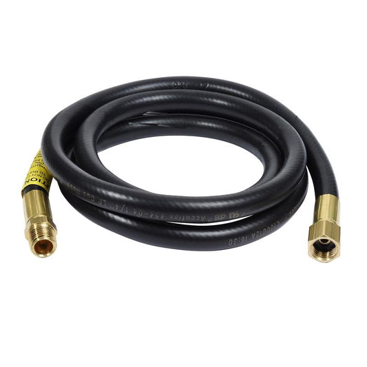Mr. Heater 1/4 in. D X 1/4 in. D X 5 ft. L Brass/Plastic FPT x MPT Hose Assembly
