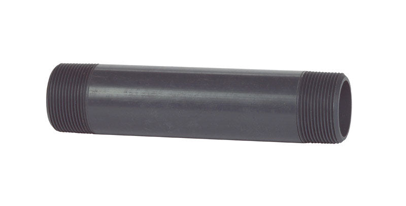 B&K Schedule 80 1/2 in. MIP X 1/2 in. D MIP PVC 5-1/2 in. Nipple 1 pk