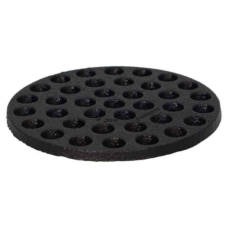 Sioux Chief 4-3/8 in. Matte Black Round Cast Iron Floor Drain Strainer