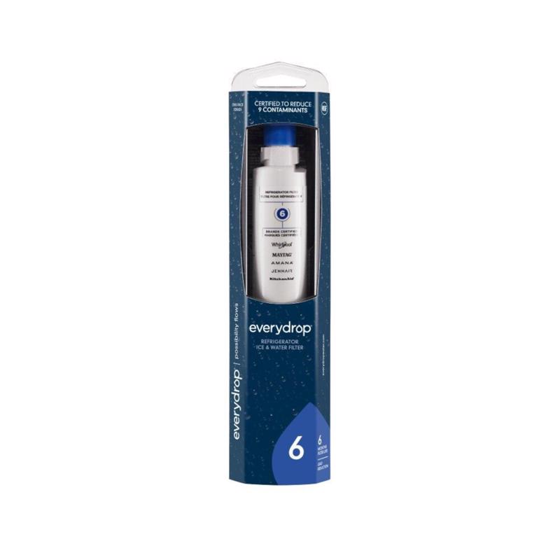 Whirlpool EveryDrop Filter 6 Refrigerator Replacement Filter For Whirlpool Filter 6