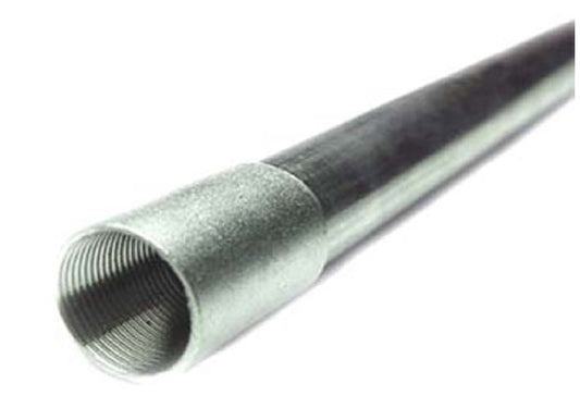 United Pipe & Steel Import 1 in. D X 21 ft. L Galvanized Steel Pipe