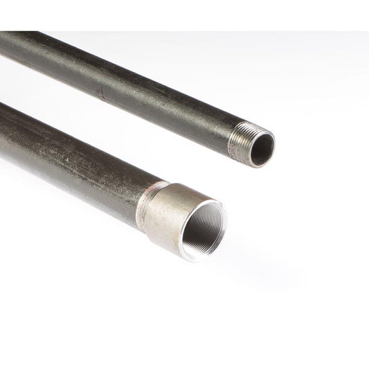 United Pipe & Steel Import 1/2 in. D X 21 ft. L Black Steel Pipe