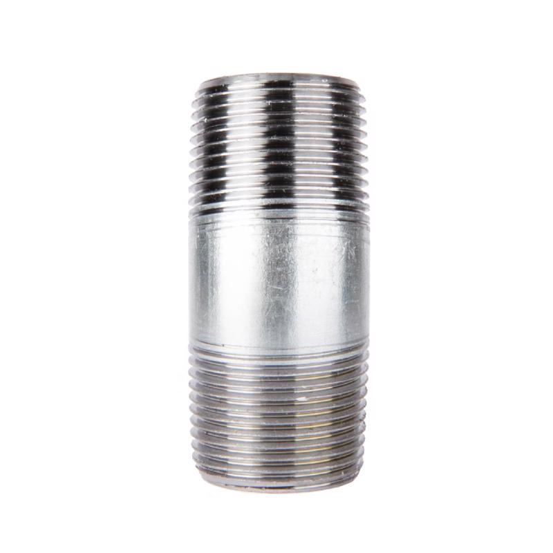 STZ Industries 3 in. MIP each Close Nipple Galvanized Steel Close Nipple