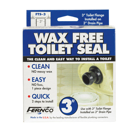 Fernco Wax Free 3' Toilet Seal PVC