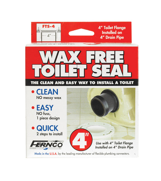 Fernco Wax Free 4' Toilet Seal PVC