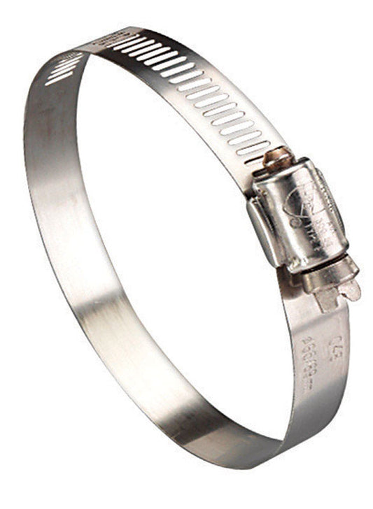 Ideal Tridon Hy Gear 3/8 in to 7/8 in. SAE 6 Silver Hose Clamp Stainless Steel Marine