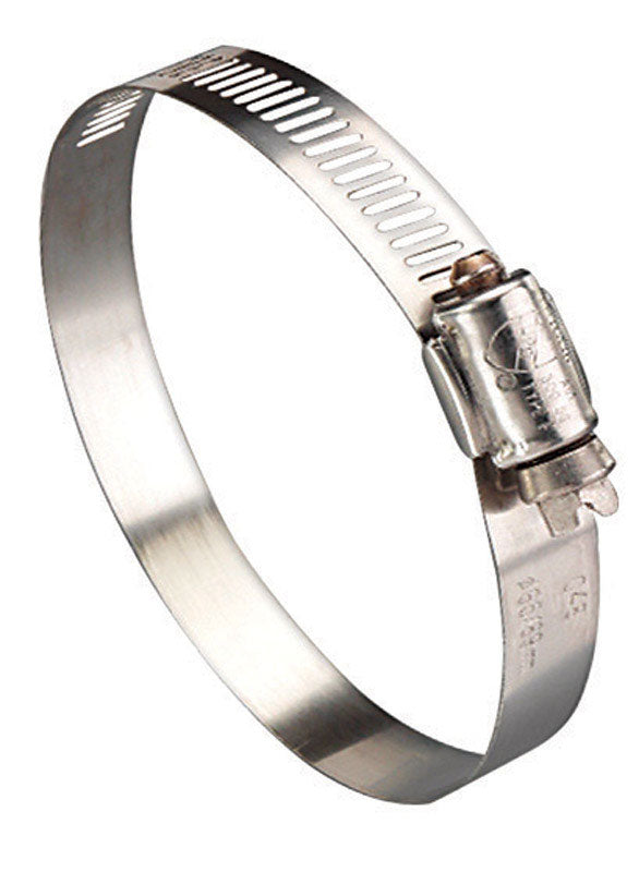 Ideal Tridon Hy Gear 1-1/2 in to 2-1/2 in. SAE 32 Silver Hose Clamp Stainless Steel Marine