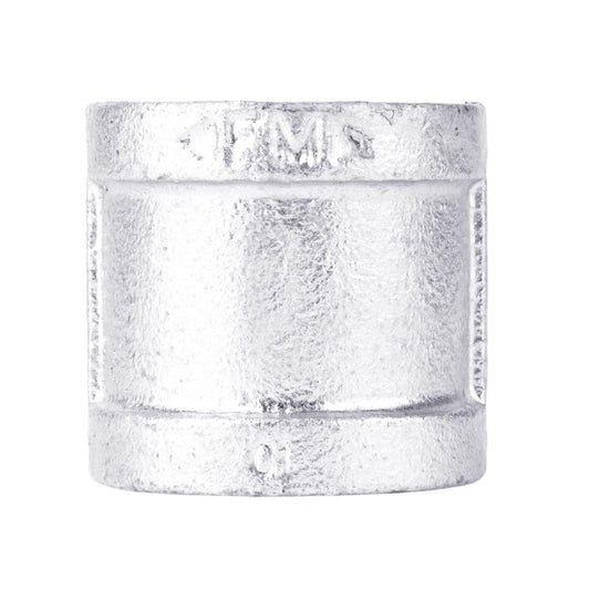 STZ Industries 4 in. FIP each X 4 in. D FIP Galvanized Malleable Iron Coupling