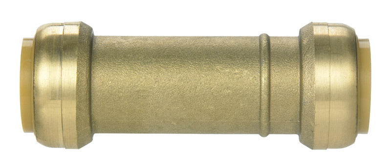 SharkBite Push to Connect 1 in. PTC each X 1 in. D PTC each Brass Slip Coupling