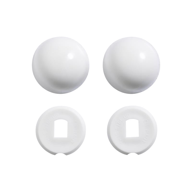 Kohler Toilet Bolt Caps White Plastic