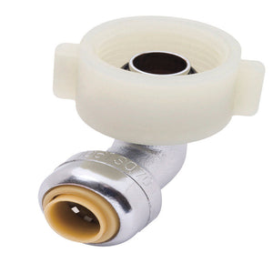 SharkBite 1/4 in. PTC Brass Toilet Connector U3537LFA
