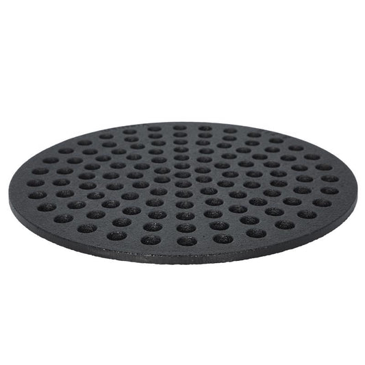 Sioux Chief 8-7/8 in. Matte Black Round Cast Iron Floor Drain Strainer