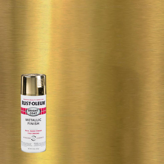 SPRAYPAINT M GOLD RUST-O