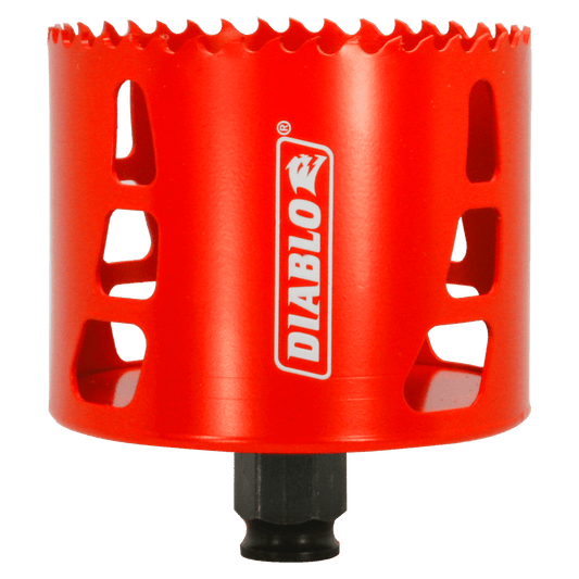 Diablo Snap-Lock Plus 3-1/4 in. Bi-Metal 2-3/8 in. L Hole Saw Arbor Included
