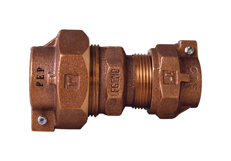 Legend Valve 3/4 in. CTS Pack Joint Pattern X 3/4 in. D IPS Bronze Coupling