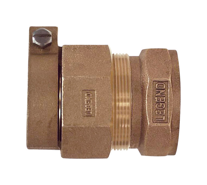 Legend Valve 3/4 in. FIP Pattern X 3/4 in. D CTS Pack Joint Bronze Adapter