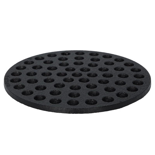Sioux Chief 6 in. Matte Black Round Cast Iron Floor Drain Strainer