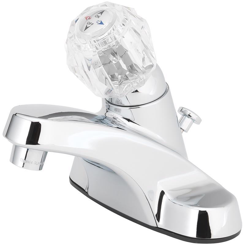 Oakbrook Collection Essentials Chrome Traditional Single-Handle Bathroom Sink Faucet 4 in.