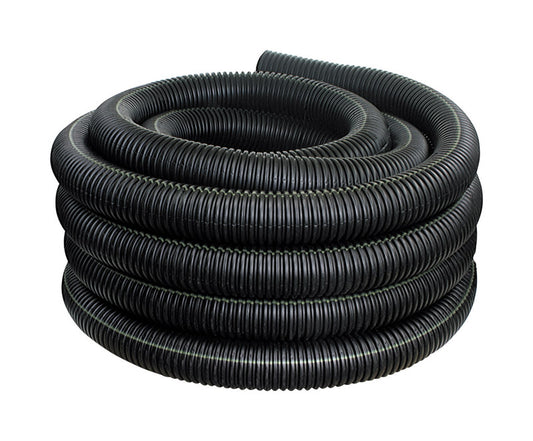 Advanced Drainage Systems 3 in. D X 100 ft. L Polyethylene Single Wall Solid Pipe
