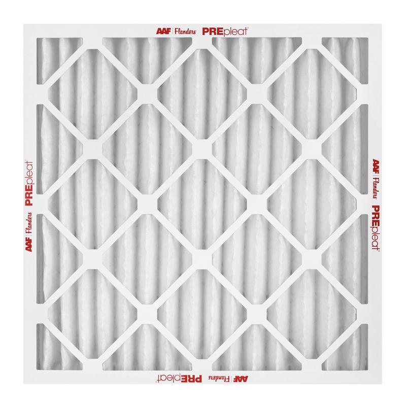 AAF Flanders PREpleat LPD SC M10 20 in. W X 20 in. H X 1 in. Synthetic 10 MERV Pleated Air Filter 1