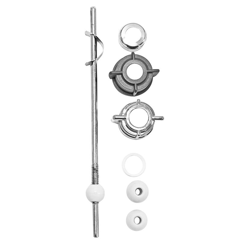 EasyPopUp Chrome Metal/Plastic Ball Rod Assembly Kit