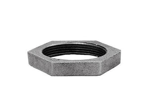 STZ Industries 1/2 in. FIP each Galvanized Malleable Iron Lock Nut 311UPLN-12, Pack of 5