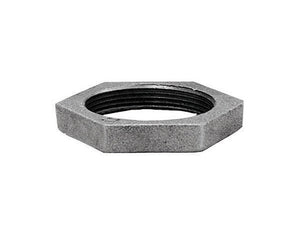 STZ Industries 3/4 in. FIP x 3/4 in. FIP Galvanized Malleable Iron Lock Nut 311UPLN-34, Pack of 5