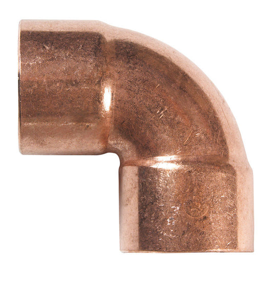 NIBCO 2 in. Sweat X 2 in. D Sweat Copper 90 Degree Elbow 1 pk