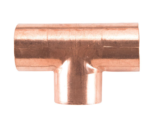 NIBCO 1-1/2 in. Sweat X 1-1/2 in. D Sweat Copper Tee 1 pk