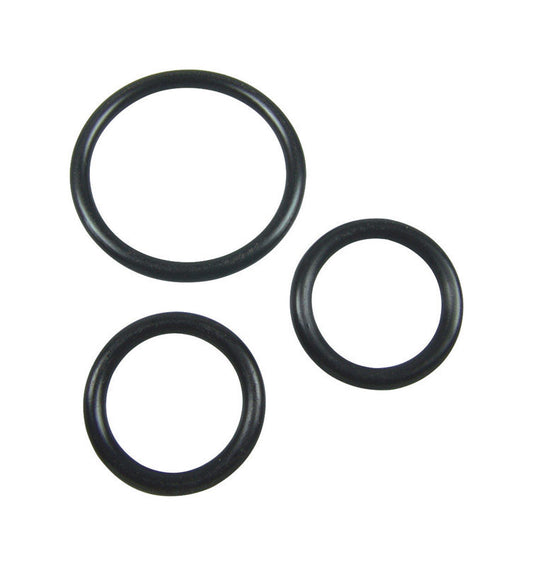 Danco Faucet Repair Kit For Moen 1.5 in. D 1.3 in. Black Rubber 3 pc