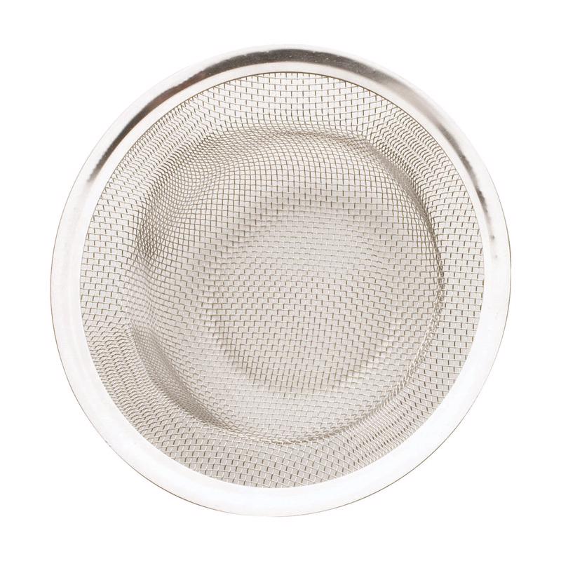 Plumb Pak 4-1/2 in. D Silver Stainless Steel Mesh Strainer