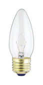 Westinghouse 25 W B11 Decorative Incandescent Bulb E26 (Medium) Warm White 2 pk