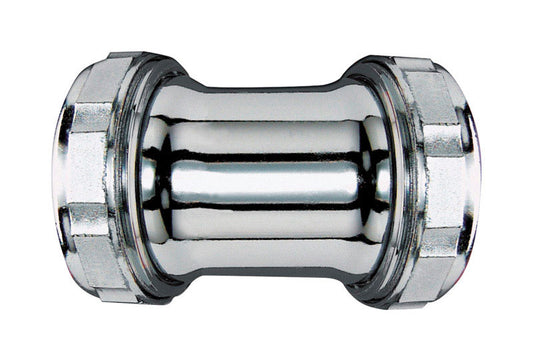 Plumb Pak 1-1/2 in. D Brass Straight Extension Coupling
