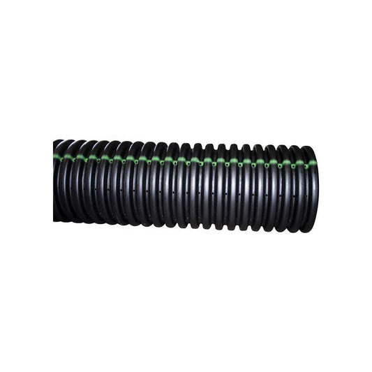Advanced Drainage Systems 3 in. D X 10 ft. L Polyethylene Slotted Single Wall Perforated Drain Pipe
