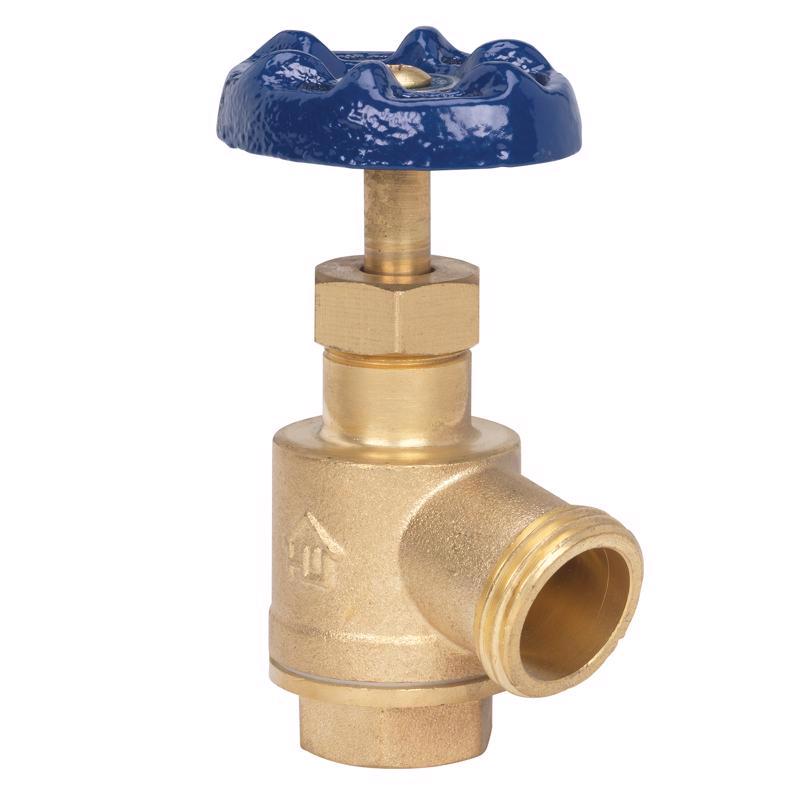 Homewerks 3/4 in. FIP in. X 3/4 in. Garden Hose Thread Brass Garden Valve