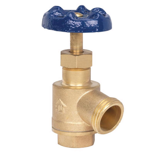 Homewerks 3/4 in. FIP in. X 3/4 in. Garden Hose Thread Brass Garden Valve