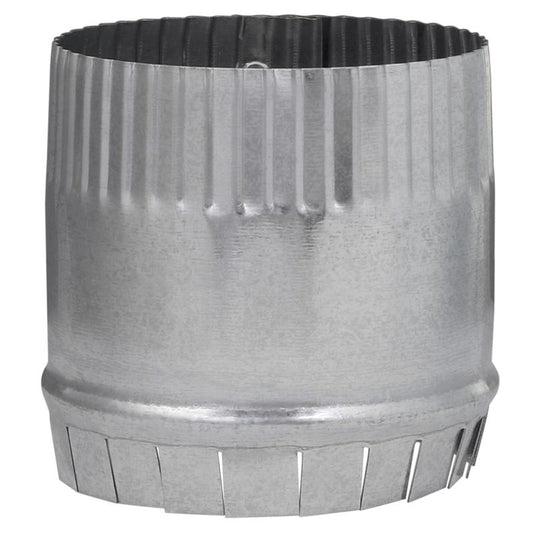 Imperial 4 in. D 30 Ga. Galvanized Steel Round Starting Collar