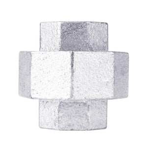 STZ Industries 1/2 in. FIP x 1/2 in. FIP Galvanized Malleable Iron Union 311UPU-12, Pack of 5